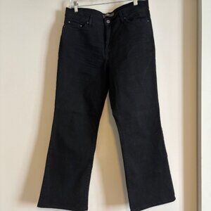 Levi's 512 "Perfectly Slimming" bootcut jeans in black size 14